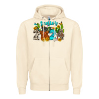 Sandshell senior 2024 cow Zipper Hoodie - Zillion Design Studio