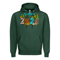 Sports Green senior 2024 cow Zipper Hoodie - Zillion Design Studio