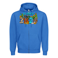 True Royal senior 2024 cow Zipper Hoodie - Zillion Design Studio