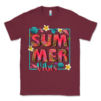 Burgundy summer  vibes Classic Tee - texasbilliewilder