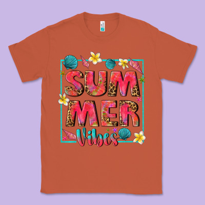 Summer  Vibes Classic Tee Designed By Texasbilliewilder