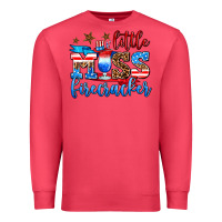 Cardinal little miss firecracker Premium Sweatshirt - AdoDesignShop