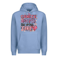 Colony Blue cancer picked the wrong girl malia Premium Hoodie - MaliasSmallBusiness