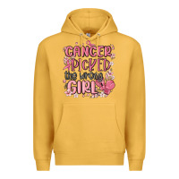 Mustard cancer picked the wrong girl malia Premium Hoodie - MaliasSmallBusiness