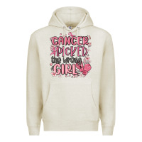 Oatmeal Heather cancer picked the wrong girl malia Premium Hoodie - MaliasSmallBusiness