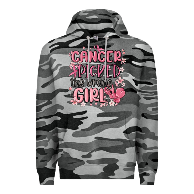 Cancer Picked The Wrong Girl Malia Premium Hoodie by MaliasSmallBusiness | Teevron