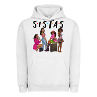 Pigment Lunar Rock sista sisters afro black women Urban Hoodie - NancyCooperArtShop