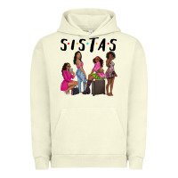 Pigment Pistachio sista sisters afro black women Urban Hoodie - NancyCooperArtShop