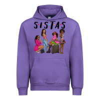 Tulip sista sisters afro black women Urban Hoodie - NancyCooperArtShop