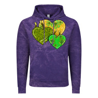Cloud Purple st patricks day hearts Vintage Hoodie - AdoDesignShop