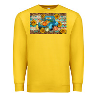 Lemon Fall truck sunflowers Premium Sweatshirt - Artiststas