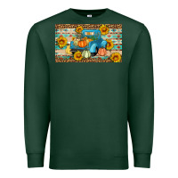 Sports Green Fall truck sunflowers Premium Sweatshirt - Artiststas