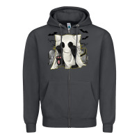 Smoke Ghost Cat Zipper Hoodie - texasbilliewilder