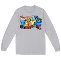 Moon Dust truck coffee cups Long Sleeve Tee - Zillion Design Studio