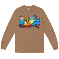 Toasted Coconut truck coffee cups Long Sleeve Tee - Zillion Design Studio