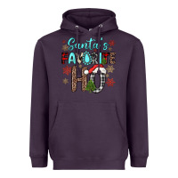 Plum santa s favorite ho Heavyweight Hoodie - JahusDesignShop