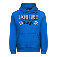 Cobalt you are enough Urban Hoodie - MaliasSmallBusiness