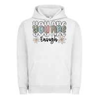 Pigment Lunar Rock you are enough Urban Hoodie - MaliasSmallBusiness