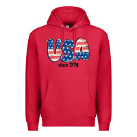 Cardinal usa since 1776 Premium Hoodie - MaliasSmallBusiness