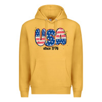 Mustard usa since 1776 Premium Hoodie - MaliasSmallBusiness