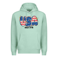 Seafoam usa since 1776 Premium Hoodie - MaliasSmallBusiness