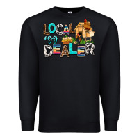 Black Local egg dealer Premium Sweatshirt - AdoDesignShop