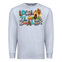 Heather Grey Local egg dealer Premium Sweatshirt - AdoDesignShop