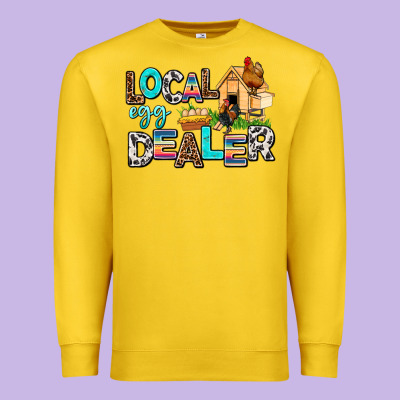 Local Egg Dealer Premium Sweatshirt Designed By Adodesignshop