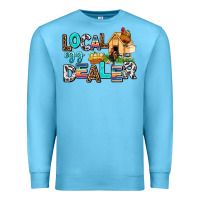 Ocean Blue Local egg dealer Premium Sweatshirt - AdoDesignShop