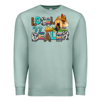 Seafoam Local egg dealer Premium Sweatshirt - AdoDesignShop