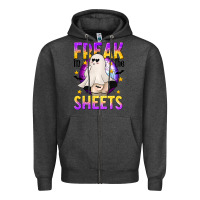 Charcoal Heather Freak In The Sheets Zipper Hoodie - texasbilliewilder