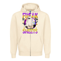 Sandshell Freak In The Sheets Zipper Hoodie - texasbilliewilder