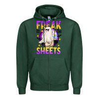 Sports Green Freak In The Sheets Zipper Hoodie - texasbilliewilder