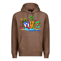 Chestnut love puerto rico Premium Hoodie - AdoDesignShop