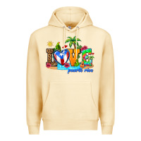 Pina Colada love puerto rico Premium Hoodie - AdoDesignShop