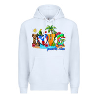 White love puerto rico Premium Hoodie - AdoDesignShop
