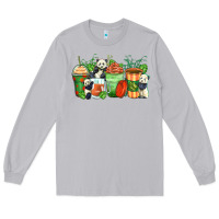 Moon Dust panda coffee cups Long Sleeve Tee - Zillion Design Studio