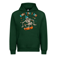 Forest Green ride till i die Urban Hoodie - MaliasSmallBusiness