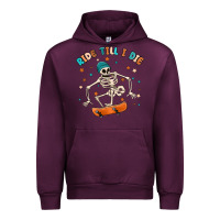 Mauve Wine ride till i die Urban Hoodie - MaliasSmallBusiness