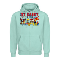 Seafoam my daddy is my hero dispatcher Zipper Hoodie - Zillion Design Studio