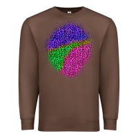 Chestnut halloween leopard patch 1 Premium Sweatshirt - BundleAndBundleShop