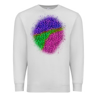 Dove Grey halloween leopard patch 1 Premium Sweatshirt - BundleAndBundleShop