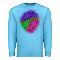 Ocean Blue halloween leopard patch 1 Premium Sweatshirt - BundleAndBundleShop