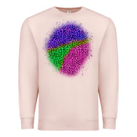 Pale Pink halloween leopard patch 1 Premium Sweatshirt - BundleAndBundleShop