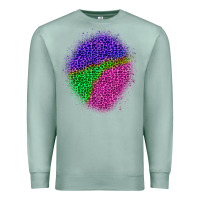 Seafoam halloween leopard patch 1 Premium Sweatshirt - BundleAndBundleShop