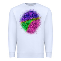 White halloween leopard patch 1 Premium Sweatshirt - BundleAndBundleShop