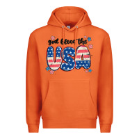 Carrot god bless america Premium Hoodie - MaliasSmallBusiness