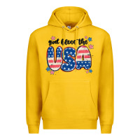 Lemon god bless america Premium Hoodie - MaliasSmallBusiness