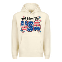 Sandshell god bless america Premium Hoodie - MaliasSmallBusiness
