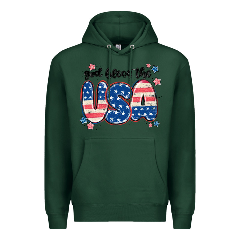 God Bless America Premium Hoodie by MaliasSmallBusiness | Teevron